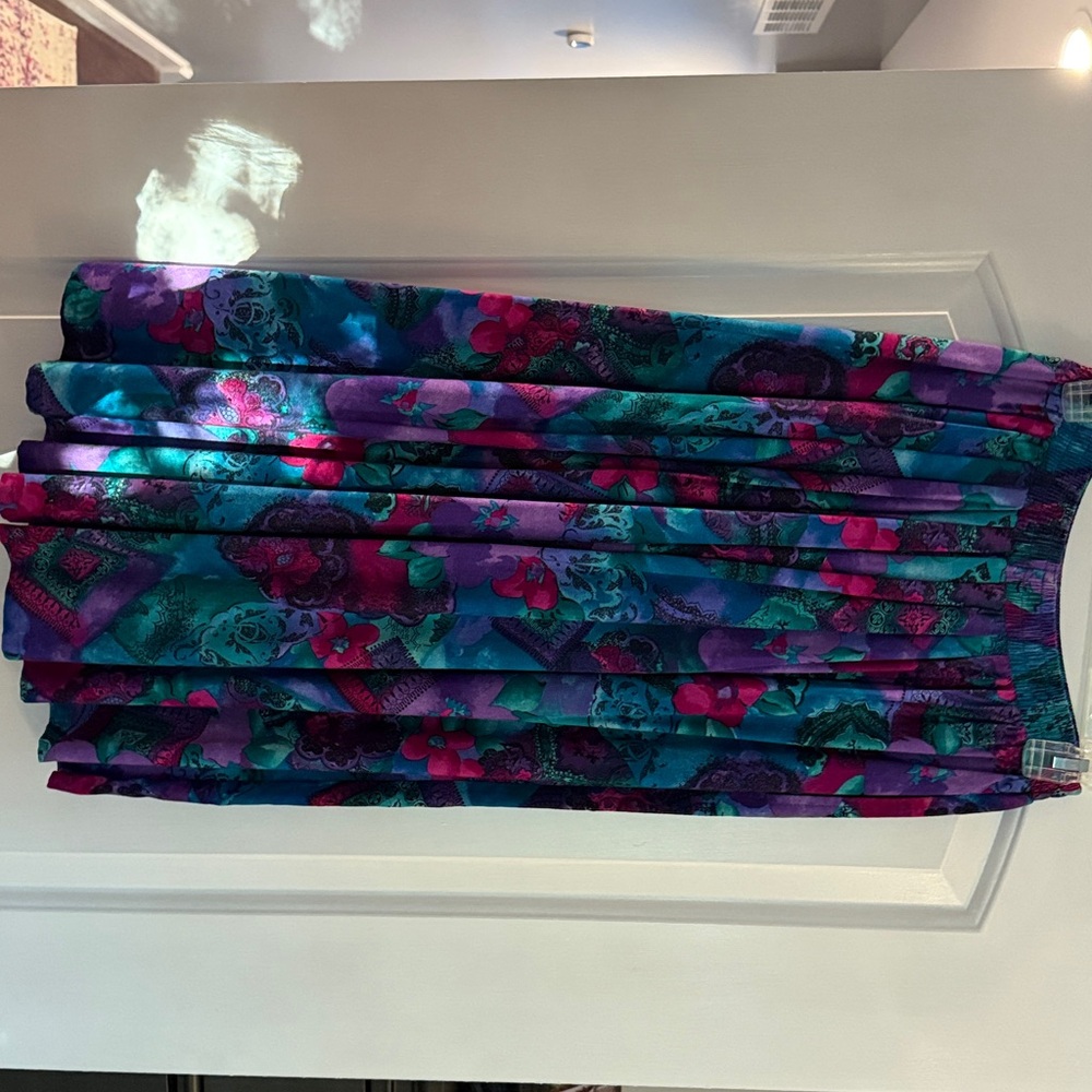 Koret Colorful Pleated Skirt